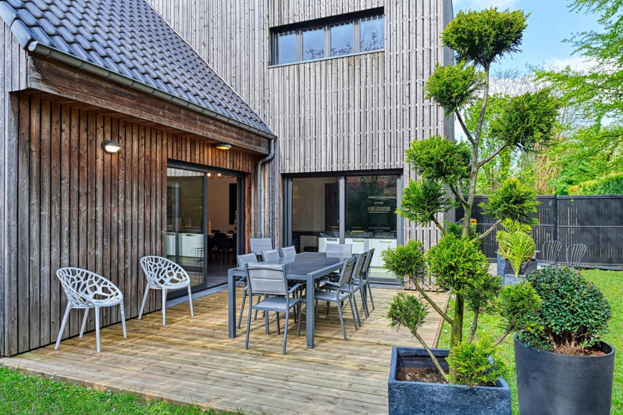 Villa Contemporaine 7 Minutes Du Centre De Lille Marcq-en-Baroeul Luaran gambar